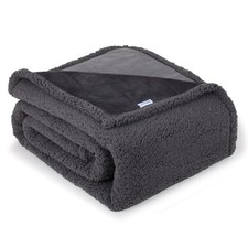 Waterproof Dog Blanket for Large Dogs - Reversible Washable Pet Blanket, Soft...