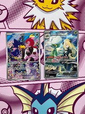 Pokemon TCG - Cynthia's Roserade 184/182 & Team Rocket's Murkrow 200/182 - NM