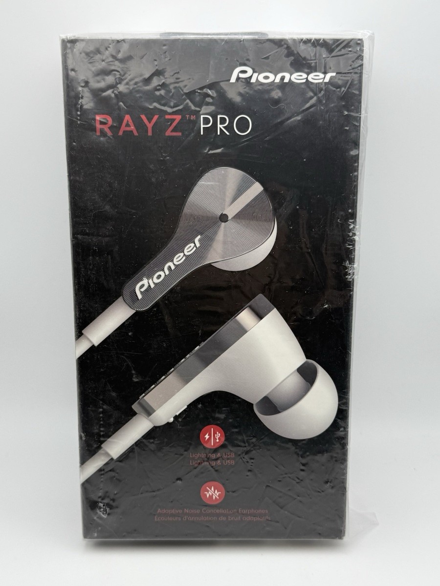 イヤホン Pioneer Rayz SE-LTC3R-K パイオニア RAYZ Lightning-Powered ノイズキャンセリングイヤホン