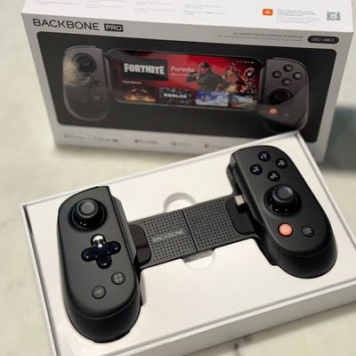Backbone Pro Mobile Controller (USB-C) Black - New In Box Sealed