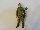 g520 Vintage 1970s Mego 8" Action jackson GI joe Camo jungle Marine w gear