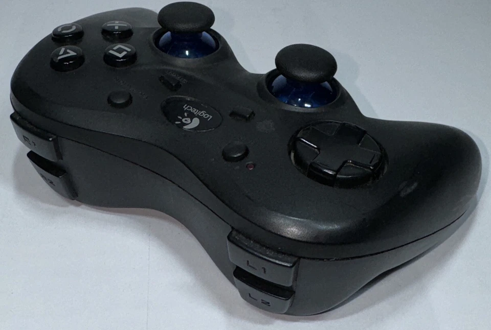 Logitech PS2 Wireless Controller ONLY G-X2D11 w/ No Dongle or Battery Door Works - Image 3 of 4