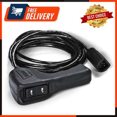 Hand Held Plug-In Truck Winch Remote Controller With Ergonomic Grip And 12'