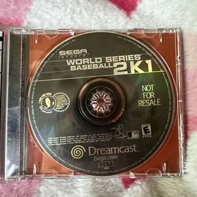 World Series Baseball 2K1 (Sega Dreamcast) CIB COMPLETE & TESTED