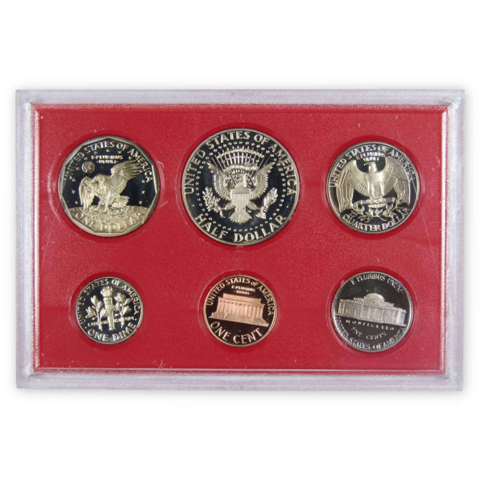 1980 Clad Proof Set U.S. Mint Original Government Packaging OGP - Image 3 of 4