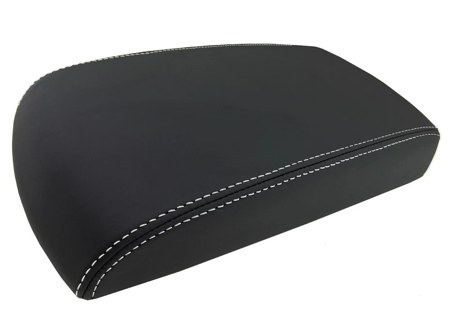 Кожаный чехол крышка подлокотника консоли для Chevrolet Impala 2006-2019 белый шов - Изображение 2 из 4