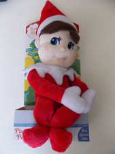 NEW The Elf on the Shelf Plushee Plush Pal Boy Elf Blue Eyes Light Skin