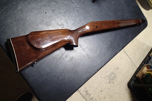 Remington 700 BDL LEFT Hand SHORT Action Walnut Checkered Stock M #1 | eBay