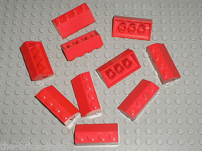 LEGO 3037 SLOPE ROOF TILE 2x4 RED VIOLET QTY x 10 BRAND NEW
