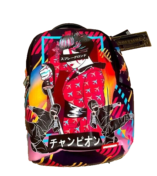 Flap String Backpack [4カラー] DRAWSTRING BACKPACK Hipster Sack Bag Vegan Back Pack Fuchsia