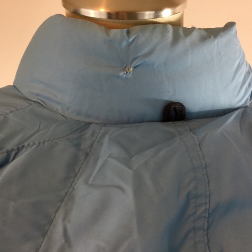 Piumino Tempco azzurro taglia M invernale isolato donna vintage - Foto 9 di 9