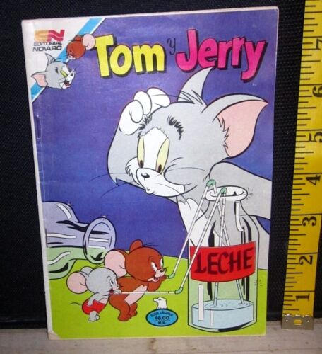 TOM & JERRY Spanish comic-book MGM cartoon Chuck Jones 1981 import Mexico  - Picture 1 of 3