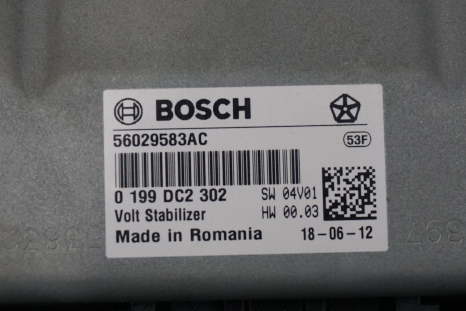 Set 2 Voltage Stabilizer Control Module Unit 56029583 Maserati Ghibli M157 14-24