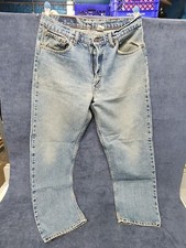 Levis 550 Jeans 36x30 Made in USA Stone Wash Faded Blue Vintage 80s u-5G