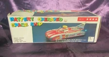 Battery Operated Astronef Electrique Space Ship Working With Box