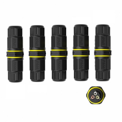 Ip68 Outdoor Waterproof Electrical Junction Box Wire Cable Connectorm16 For 2 Or