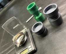 ADJUSTABLE RISER for Redding #5 powder trickler  (3 sizes to choose from)