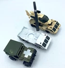 Vintage hot wheels lot of 3 Army Vehicles - 1985 ready for a makeover