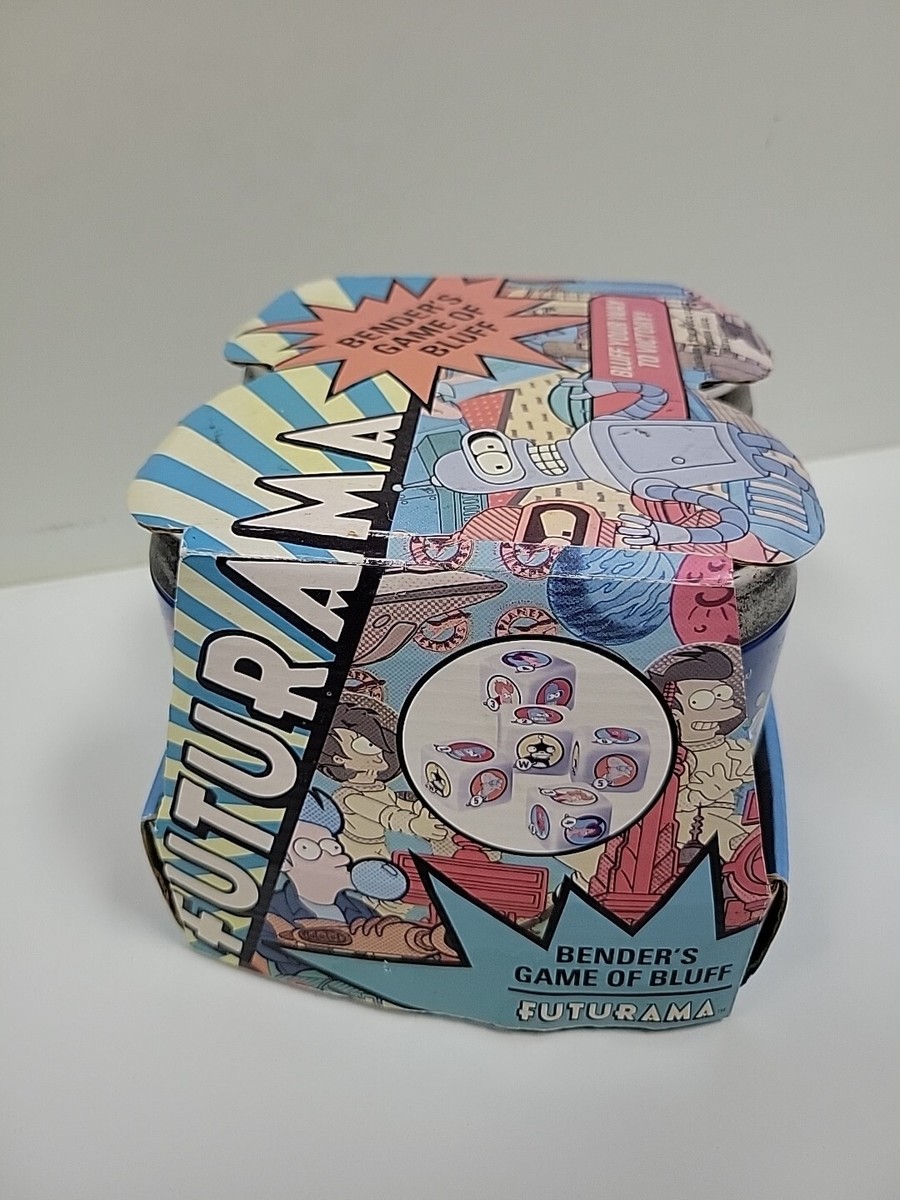 FUTURAMA BENDER'S GAME OF BLUFF 2008 Dice Game NEW NOS | eBay