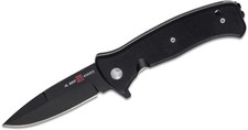 AL MAR : AMK2204 S.E.R.E. 2020 Traditionnel Tì-Noir Couteau Lame Satin Noir