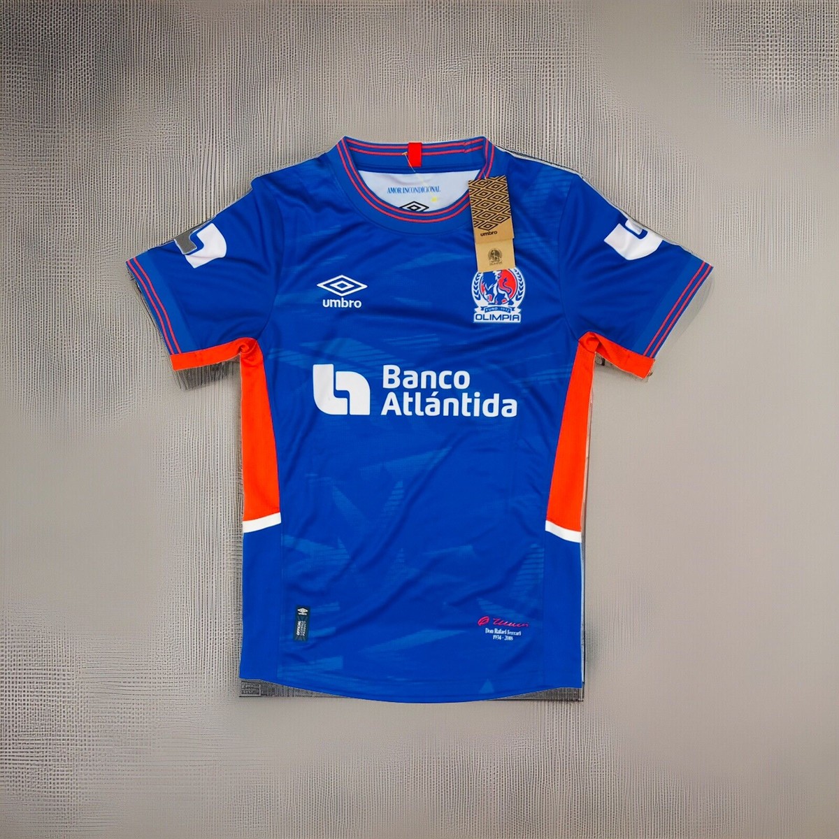 New OLIMPIA 2023 Men Size S Small 3RD Jersey Umbro Banco Atlantida