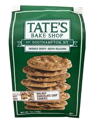 Tate's Bake Shop Crispy Walnut Chocolate Chip Cookies 7 oz