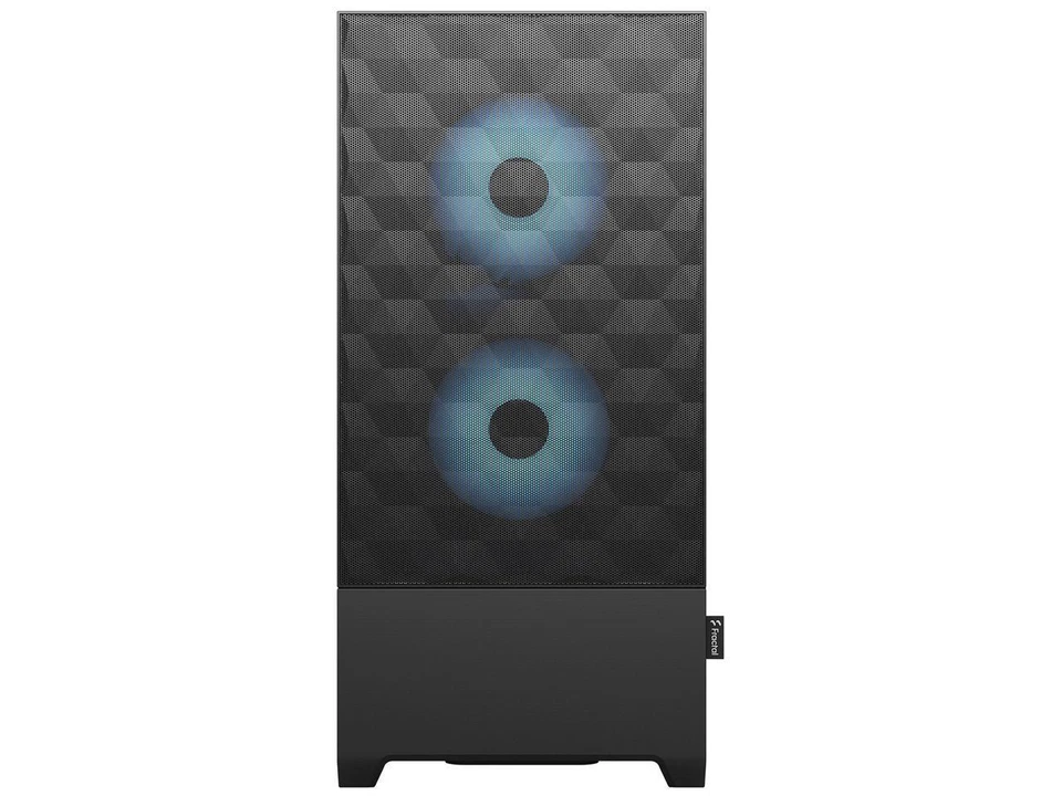 Fractal Design Pop Air RGB Black Cyan Core TG ATX High-Airflow Clear Tempered Gl - Image 2 of 4
