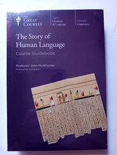 The Story of Human Language The Great Courses DVD Set & Guidebook 6 Discs NEW