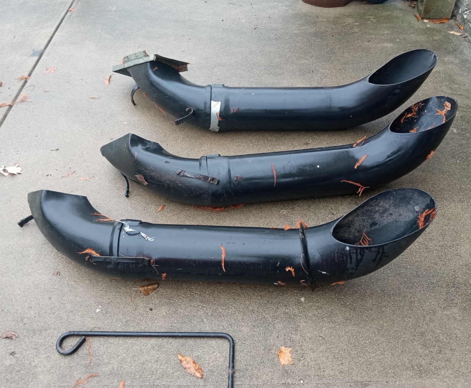 AgriFab lawn vacuum Parts Only Project Frame, 3 Side Attachments eBay