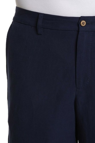 Tommy Bahama ~ Monterey Flat Front Men's Silk & Linen Blended Shorts $100 NWT - Picture 7 of 11