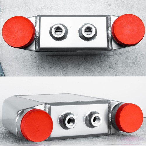 Performance Aluminum Air To Water Intercooler A/W IC Liquid Core 3.5" IN/OUT - Imagen 10 de 11
