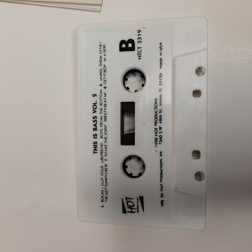 This Is Bass Vol.2 Bass Compliation Of The 90s Cassette Tape - Picture 4 of 4
