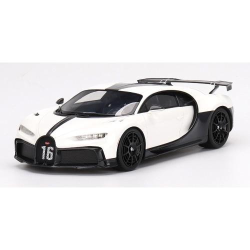 1:18 TRUESCALE Bugatti Chiron Pur Sport White Top Speed TS0387 - Foto 2 di 2