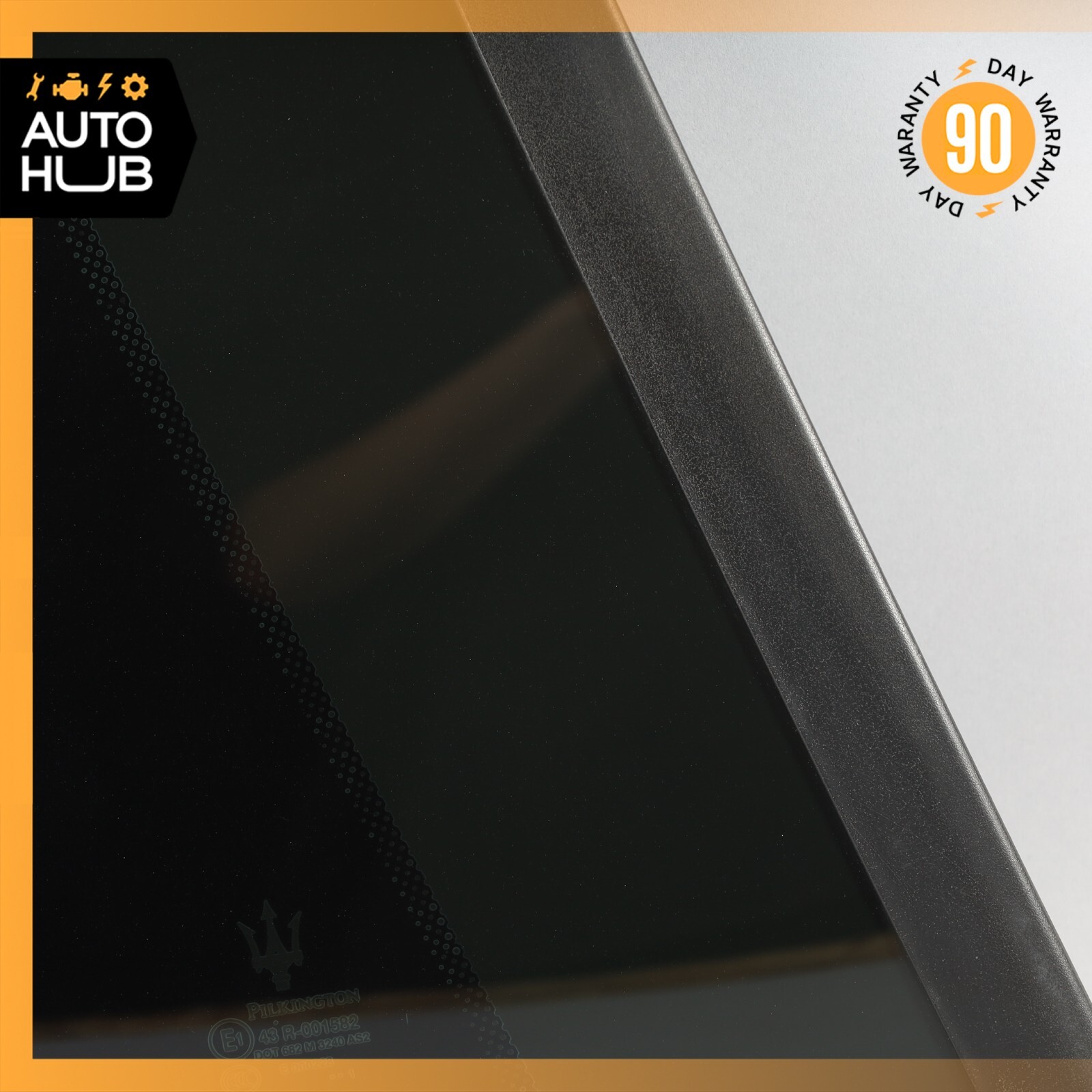 Maserati GranTurismo M145 Coupe Rear Right Side Quarter Window Glass OEM 61k