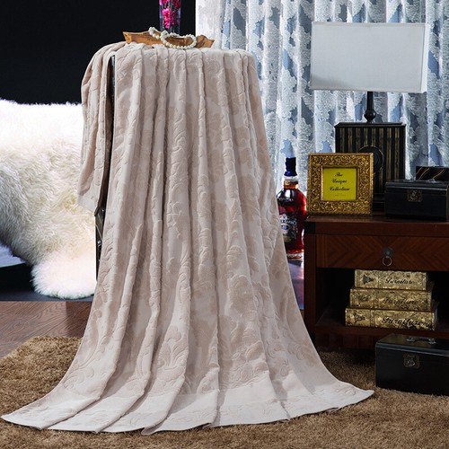 Chinese Towel Blanket Traditional Craft 100% Cotton Soft Blanket Throws Relief - Picture 9 of 28