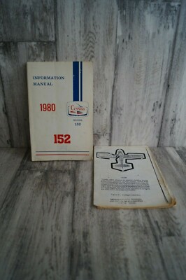 Information Maual 1980 Cessna Model 152 Buch Sales and Service 