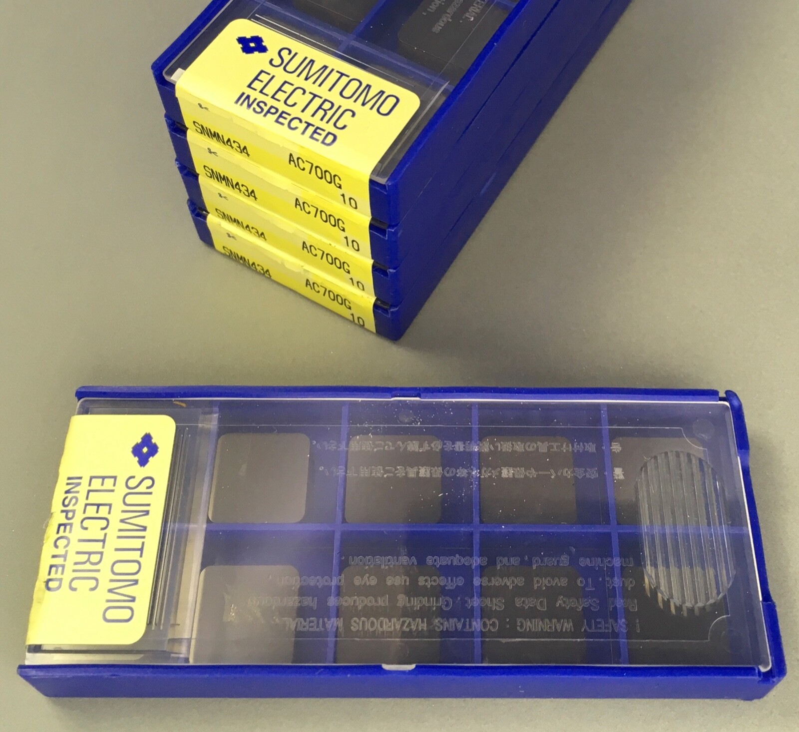 Snmn 10 pcs. SUMITOMO SNMN 12 04 16 // SNMN 434 Carbide Inserts; AC700G🎯 ...