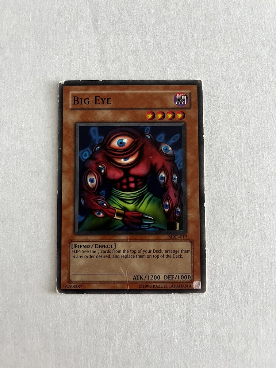 Big Eye - YUGIOH MRD-017 - LP/MP | eBay