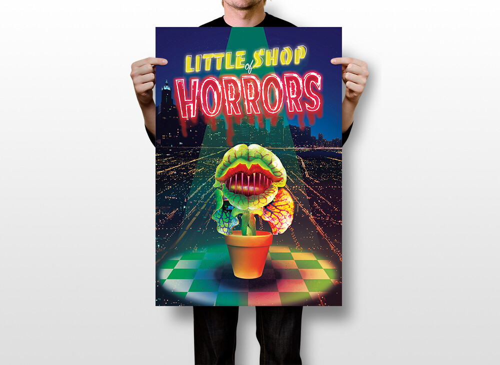 Little Shop Of Horrors Musical Comedy Movie Wall Art Home