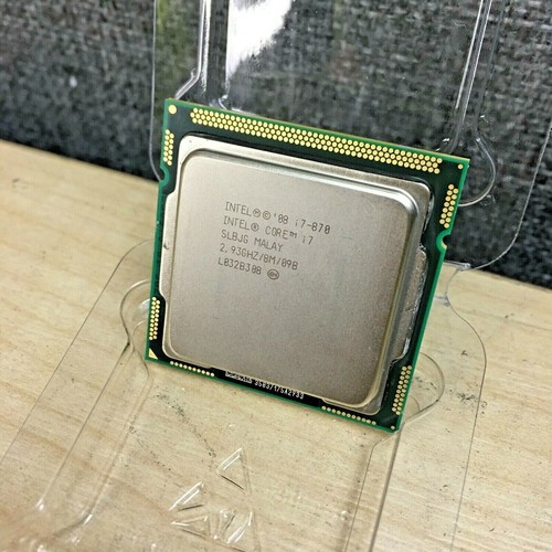 Processore Intel Core I7-870 – 2.93 GHz, 4 Core, Socket LGA 1156, Usato Funzionante, Codice SLBJG