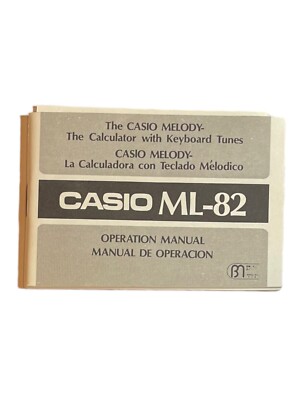 Vintage Casio Melody 80 Calculator - België