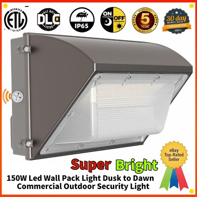 LED Wall Pack Light 150W For Garage Warehouse Parking Lot Outdoor Light Fixture