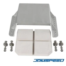 Jack Plate 4'' Setback Small Engine Wooden Mounting Fits Outboard Motors MJ-1-DP