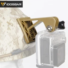 IDOGEAR Tactical Camera Helmet Fixed Adapter Mount for GoPro Camera Adapter Gear