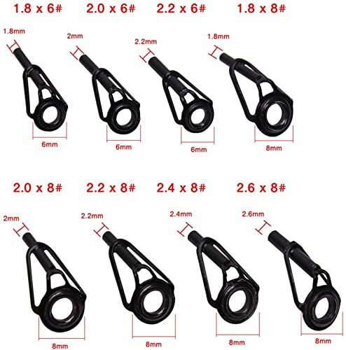 Fishing Rod Clips 8pcs - Silicone Rod Holder For Organizing & Transporting Fishing  Poles, Fly Fishing Accessories Fishing Rod Holder Clips