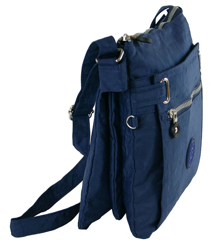 Sportlich-bequeme sehr leichte Damen Umhängetasche / Schultertasche aus Nylon - Bild 4 von 4