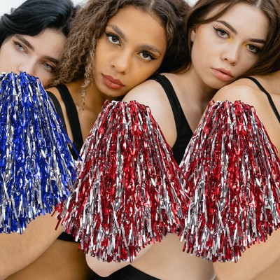  4 Pcs Tragbare Cheerleader-Requisiten Cheerleader-Pompons Für Kinder Jubelnde