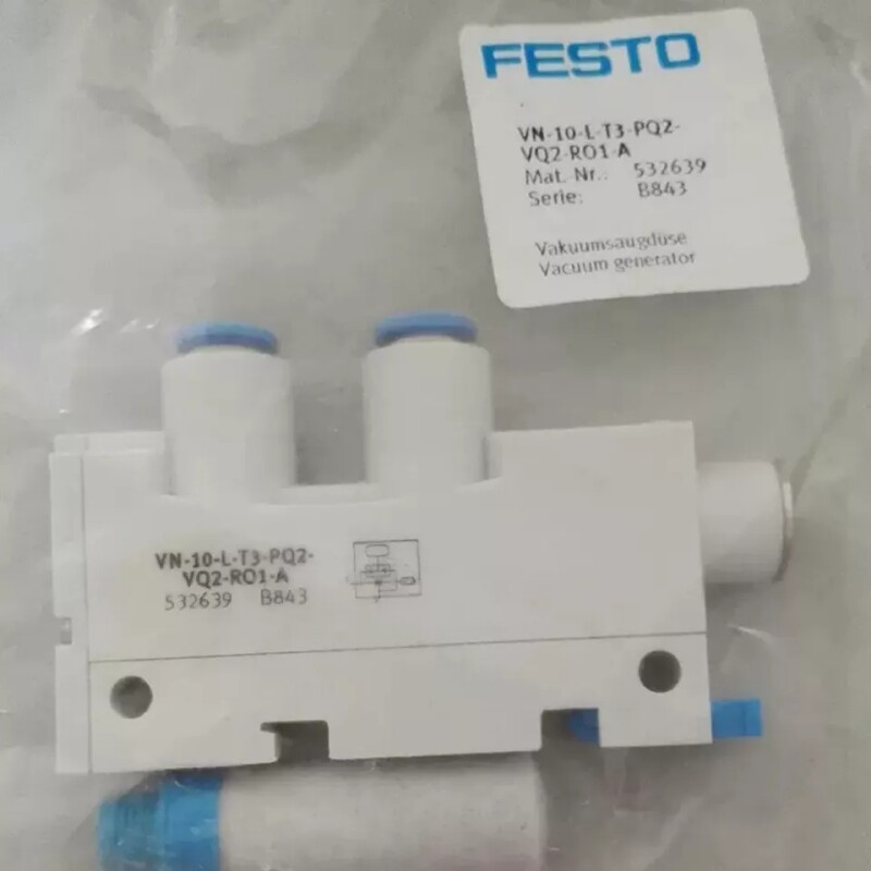 1PC New Festo VN-10-L-T3-PQ2-VQ2-RO1-A Vacuum generator In Box new Free Shipping