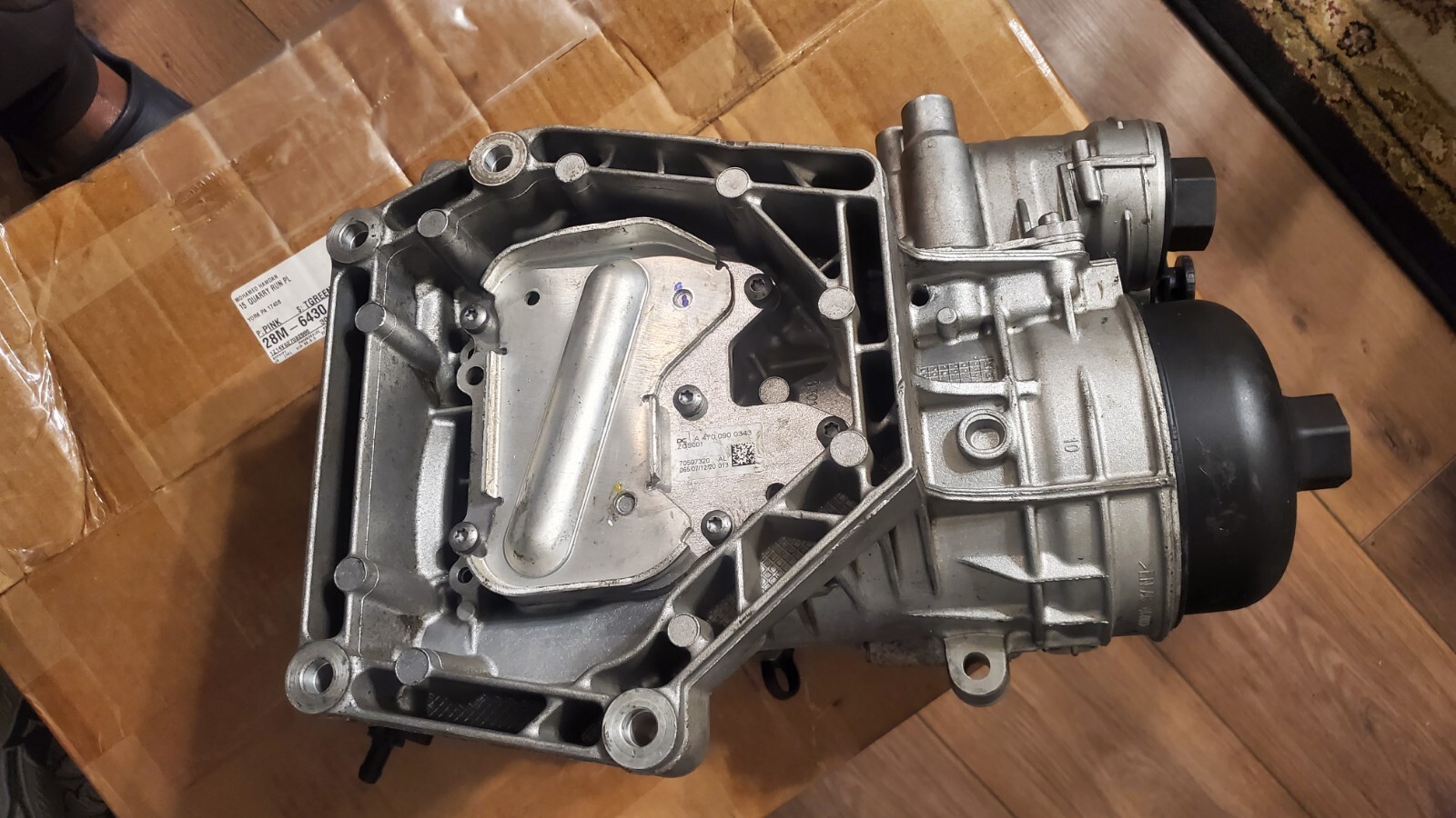 dd15 & dd13 freightliner fuel filter housing p/n A4730904452/007 eBay