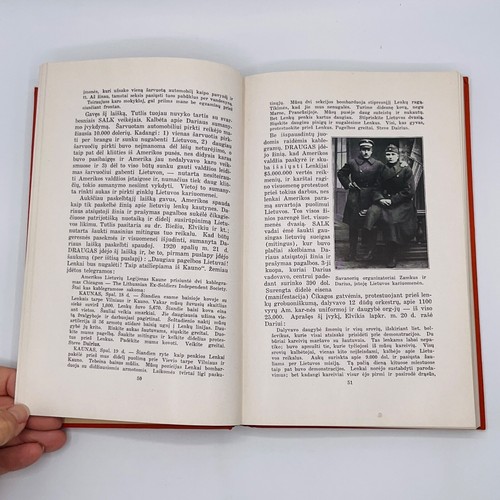 Vintage seltenes SPARNUOTI LIETUVAIAI Hardcover Buch DARIUS IR GIRENAS 1935 Litauisch - Bild 13 von 20